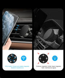 Magnetic Car Phone Holder - Universal Air Vent Mount for Smartphones, GPS & More