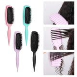 Curly Hair Detangling & Curl Defining Brush for Wet or Dry Styling