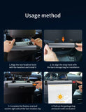 Metal Roller Car Trash Can – Auto Organizer with Phone Holder & Storage Bag