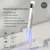 Rechargeable Handheld Nail Dryer with Stand - 3W LED Gel Polish Curing Lamp