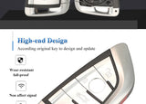 Durable 4-Button BMW Key Fob Shell Replacement for G Series Models