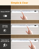 Rechargeable Motion Sensor LED Cabinet Light – Wireless, Touch-Control & Energy-Efficient