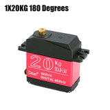 Waterproof High-Torque Digital Servo – 20KG to 35KG Metal Gear Servo with 180°/270° Rotation for RC Cars, Trucks & Planes
