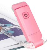 USB Rechargeable Clip-On Book Light with Eye Protection & Adjustable Brightness