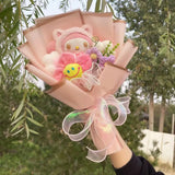 Hello Kitty Plush Bouquet - Sanrio Flower Doll Gift Set (35cm)