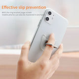 Universal Transparent Finger Ring Phone Holder – Magnetic Stand for Smartphones