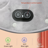 USB-Powered Heated Shoulder and Neck Wrap – Electric Heating Massage Shawl for Pain Relief