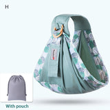 Portabebés de malla de algodón con diseño floral, soporta hasta 132 libras, para bebés y niños pequeños