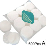 Premium Pearl-Pattern Makeup Remover Cotton Pads – Soft, Absorbent & Gentle (450/500/600pcs)