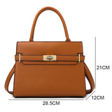 Vintage PU Casual Tote for Women – Soft Handbag with Multiple Pockets for Versatile Use