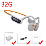 Waterproof Bone Conduction Headphones with Bluetooth 5.3 & 32GB Memory