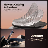 Joyroom - Soporte magnético para coche, totalmente metálico, con el imán más fuerte, plegable, para salpicadero de coche, soporte para teléfono Tesla para iPhone 15 y 14