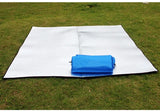 Waterproof Foldable Camping Mat with Built-In Pump & Insulated Foam Layer