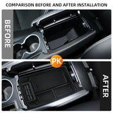 Universal Car Armrest Box Organizer – Compact Console Storage Tray with Anti-Slip Design