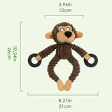 Squeaky Plush Dog Toys – Interactive Chew Toys for Puppies & Small Dogs