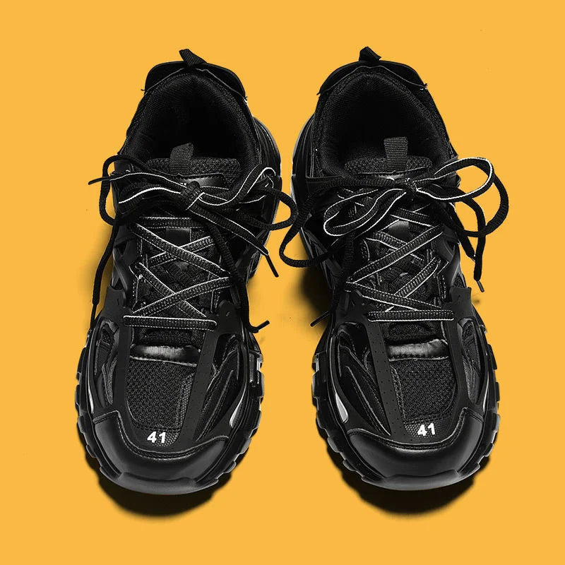 Men’s Breathable Height-Increasing Casual Sneakers – Durable Everyday Walking Shoes