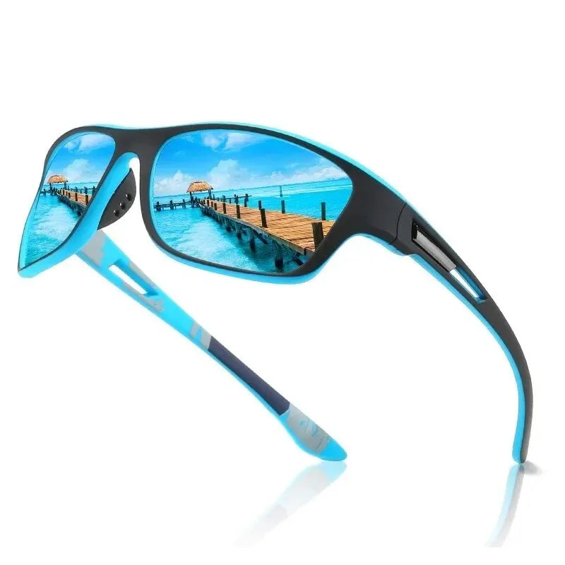 Gafas de sol polarizadas clásicas para deportes al aire libre: protección UV400 para ciclismo, pesca y conducción