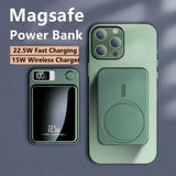 100000mAh Magnetic Wireless Power Bank – 22.5W Super Fast Charging for iPhone, Samsung & More