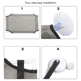 Double-Layer Cat Hammock Bed with Tunnel – Breathable Hanging Window Seat