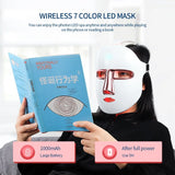 7 Color LED Face Mask for Skin Rejuvenation & Anti-Aging Therapy