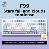 AULA F99 Wireless Mechanical Keyboard with RGB Backlighting, Multi-Device Connectivity & Hot-Swappable Switches