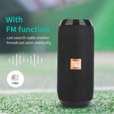 Portable Bluetooth 5.0 Speaker with Waterproof Design and Stereo Subwoofer