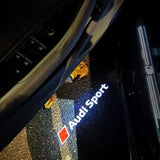 Audi LED Door Projector Lights - Custom Logo Welcome Lights for A1 A3 A4 A5 A6 Q3 Q5 Q7 Models