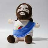 Jesus Plush Toy with Soothing Music & Breathing - Sleep Companion for Kids
