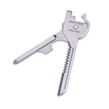 6-in-1 Stainless Steel Mini Multi-Tool Pocket Knife for Everyday Carry