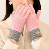 Unisex Acrylic Gloves – Soft, Cozy & Warm for Spring, Autumn, and Winter