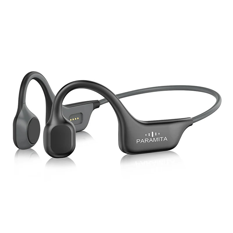 Auriculares de conducción ósea DG08 clásicos 2024 Auriculares inalámbricos Bluetooth con micrófono BT 5.3 Resistente al agua para entrenamientos deportivos y de carrera