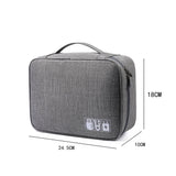 Bolsa de almacenamiento impermeable, transpirable, resistente al desgaste, bolsa digital antirrobo portátil