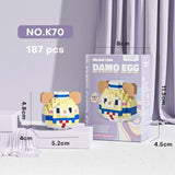 Disney Stitch & Sanrio Building Blocks Set - Cute Character Model Kit for Kids