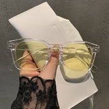 Gafas de sol unisex rectangulares vintage: moda retro 2023, protección UV400