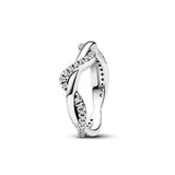 Elegant Unisex Zircon Silver Ring – Timeless Design for Daily Wear & Special Occasions