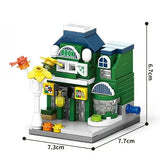 Small Building Blocks Compatible with Lego for Creative Construction