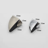 Adjustable Zinc Alloy Shelf Clamps – Heavy-Duty Support for Glass & Wood Shelves