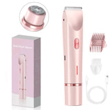 Women's Electric Shaver & Bikini Trimmer - 2-in-1 Wet/Dry Hair Remover for Body & Sensitive Areas
