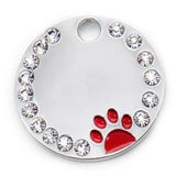Personalized Stainless Steel Pet ID Tag – Custom Engraved Dog & Cat Nameplate