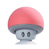 Portable Bluetooth Mushroom Speaker with Suction Cup Phone Stand