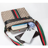 Men’s PVC Casual Crossbody Bag with Zipper Closure – Versatile Shoulder Bag for Everyday Use