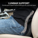 Memory Foam Car Seat Cushion - Universal Lumbar Support Pillow for Driving Comfort