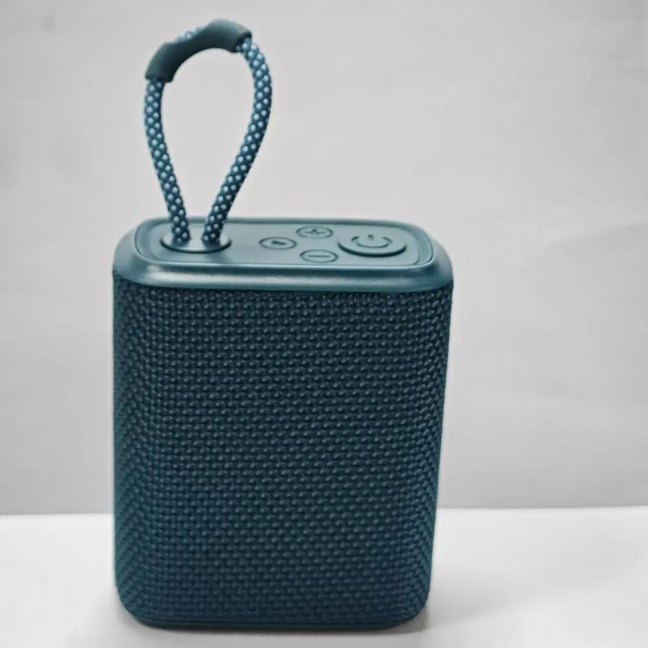 Mini Waterproof Bluetooth Speaker with Fabric Mesh, Bass Boost & Hands-Free Call – Portable Wireless Speaker for Outdoor & Indoor Use