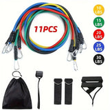 Portable Resistance Band Set for Strength Training