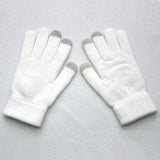 New Winter Thicken Warm Gloves For Men Women Students Knitted Three Finger Touch Screen Mittens Outdoor Cycling Skiing Gloves
