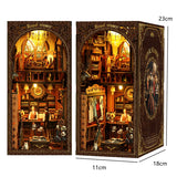 DIY Wooden Miniature Dollhouse Kit with Furniture – Handmade Assembly Model for Teens & Adults
