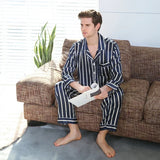 Luxury Silk Satin Pajamas for Men - Comfortable & Stylish Sleepwear for All Seasons