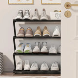 Maximize Your Space with This Sleek, Free-Standing 4-Tier Shoe Rack