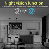 1080P HD Mini Wireless Security Camera with Motion Detection & Night Vision