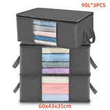 Foldable Large-Capacity Storage Bag for Clothes, Quilts & Bedding